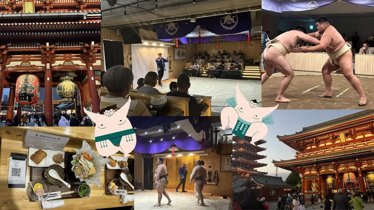 Yarım gün Asakusa Gezisi & Sumo Gösterisi Deneyimi- TOKYO