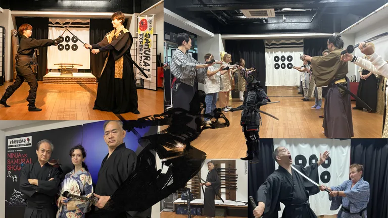 Samuray&Ninja Show- Kimono ve Samuraylık Deneyimi - OSAKA
